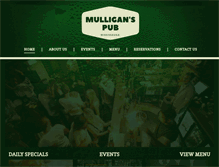 Tablet Screenshot of mulliganspub.ca